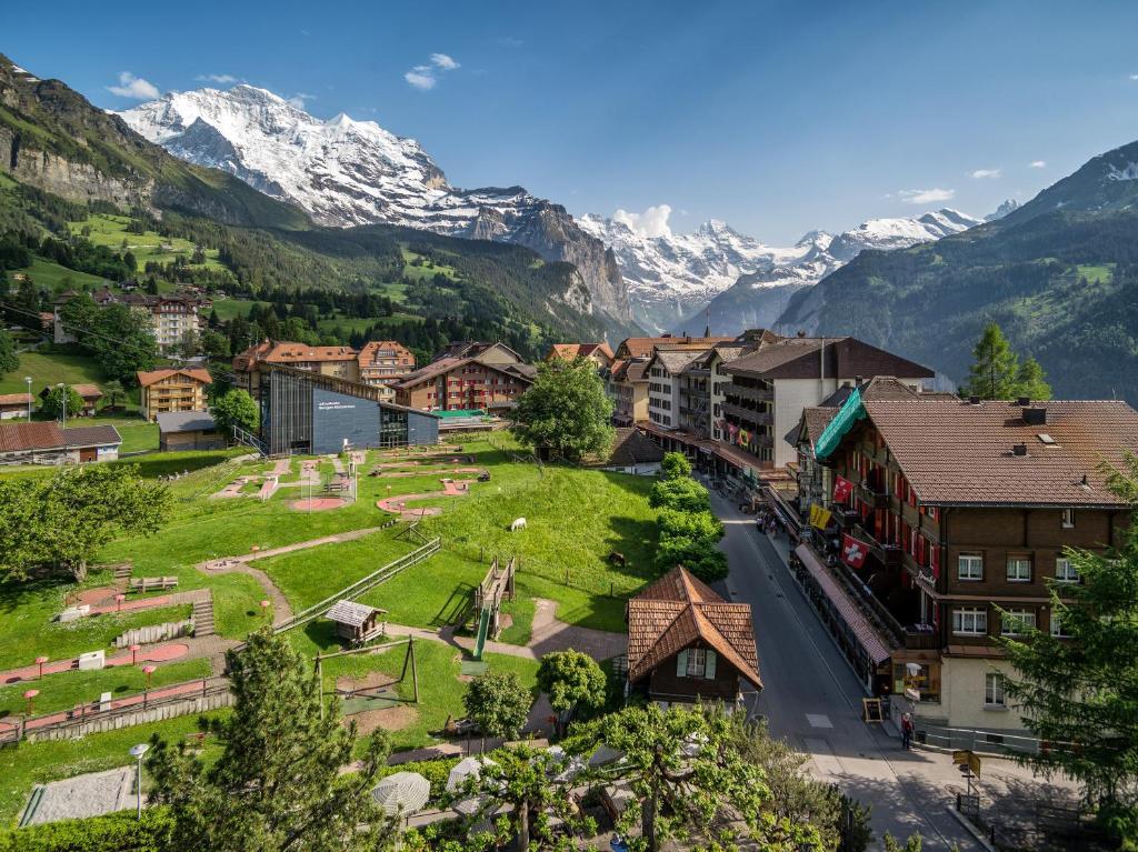 Hotel Schonegg Wengen Room photo